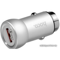 Автомобильное зарядное Hoco Z4 (серебристый)