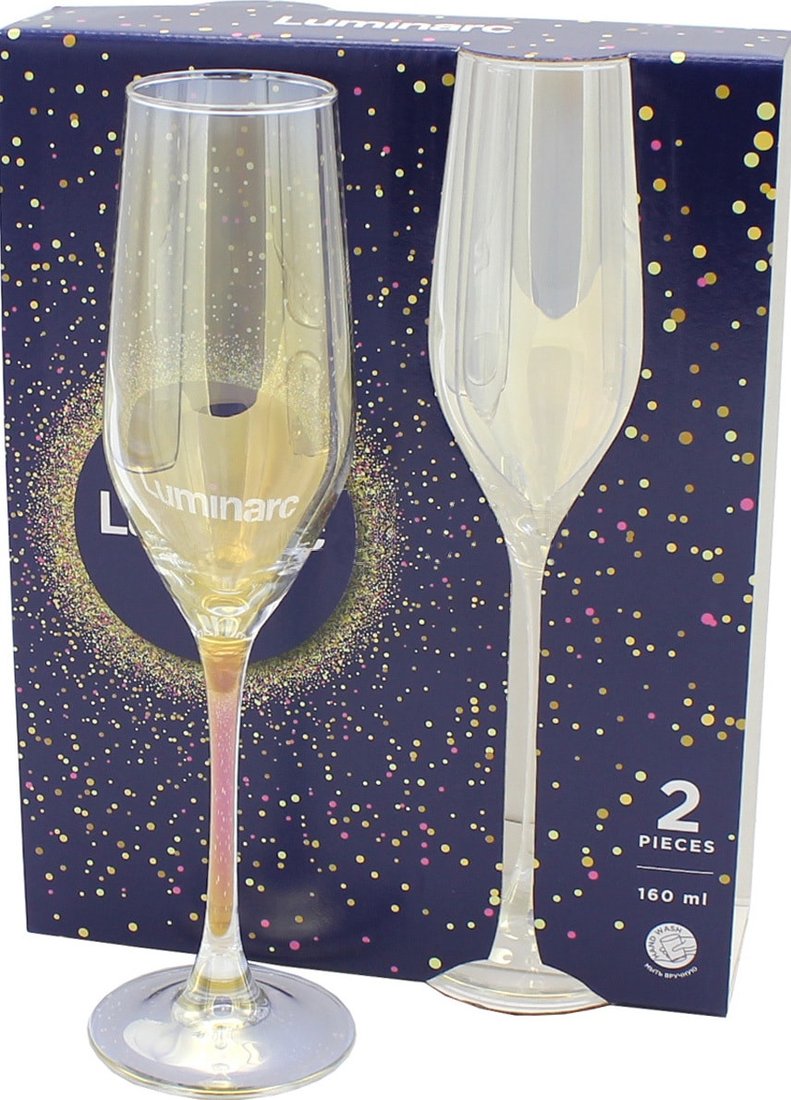 

Набор бокалов для шампанского Luminarc Celeste Golden Chameleon Q2882