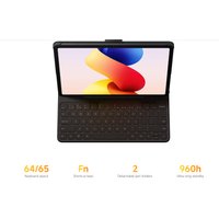 Чехол для планшета Xiaomi Keyboard для Xiaomi Redmi Pad 2 Pro (черный)