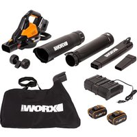 Колесная воздуходувка Worx WG583E (с 2-мя АКБ)