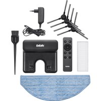 Робот-пылесос BBK BV3502 (черный/оранжевый)