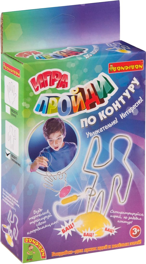 

Интерактивная игрушка Bondibon Пройди по контуру! ВВ2077