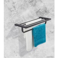 Полка для полотенца Milacio Ultra MCU.955.MB (черный матовый)