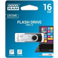 USB Flash GOODRAM UTS2 16GB OTG (черный) [UTS2-0160K0R11]