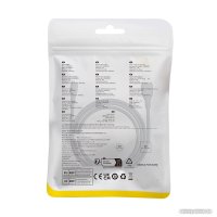 Кабель Baseus Pudding Series Fast Charging Cable 2.4A USB Type-A - Lightning (1.2 м, черный)