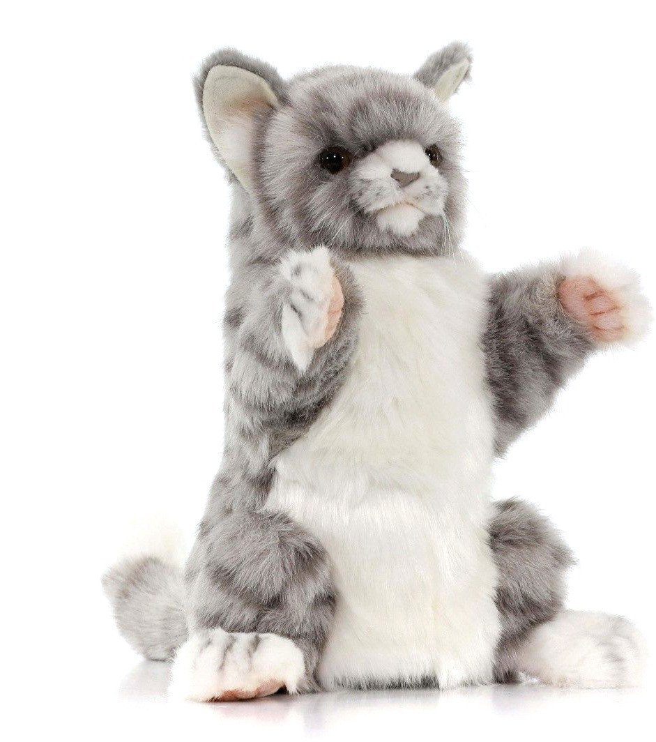 

Игрушка на руку Hansa Сreation Кот жаккардовый 7163 (30 см)