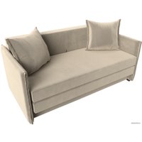 Диван Лига диванов Лига-011 117452 (микровельвет бежевый) в Гродно