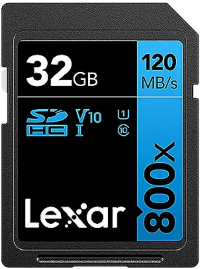

Карта памяти Lexar High-Performance 800x SDXC LSD0800032G-BNNNG 32GB
