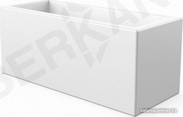 Кашпо Berkano Cubric 26*60 DB (белый)