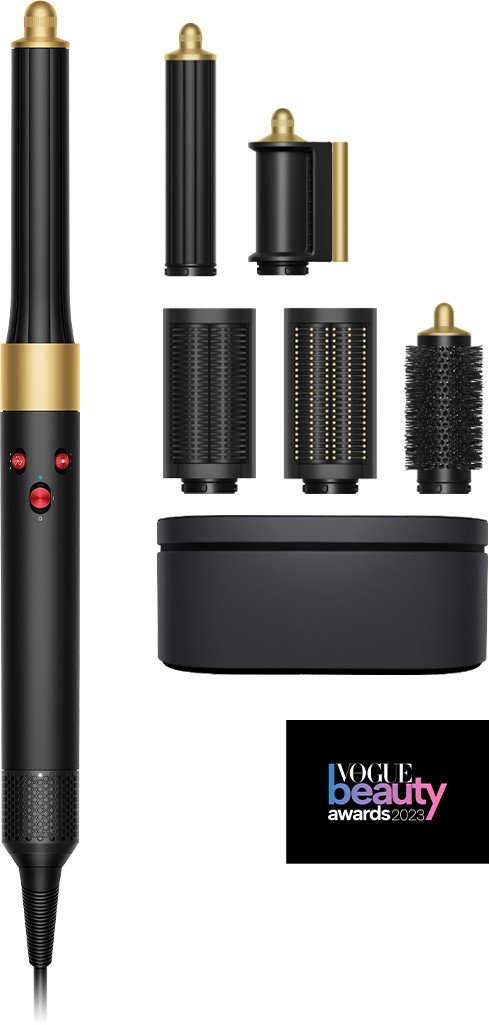 

Фен-стайлер Dyson Airwrap Complete Long HS05 (с переходником на евровилку, черный оникс/золотой)