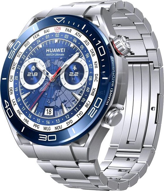 

Умные часы Huawei Watch Ultimate (серебристый океан)
