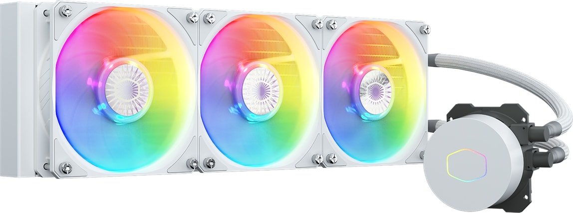 

Система жидкостного охлаждения для процессора Cooler Master MasterLiquid ML360L V2 ARGB White Edition MLW-D36M-A18PW-RW