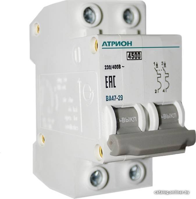 Выключатель автоматический Атрион VA4729-2-25C