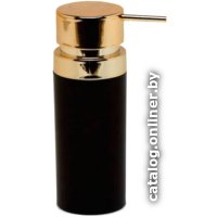Дозатор для жидкого мыла Primanova Lenox M-E31-06-A (черный/золото)