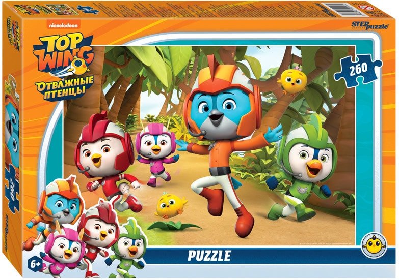 

Пазл Step Puzzle Отважные птенцы 95104 (260 эл)