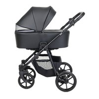 Универсальная коляска Pituso Tossa 2 в 1 (кожа, black)