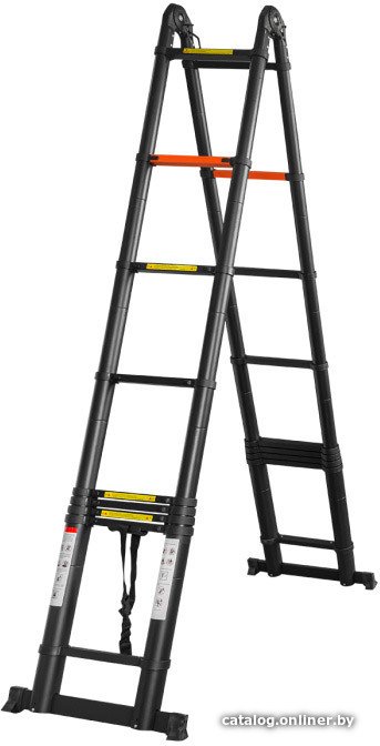 Лестница-трансформер RockForce RF-UP360-M (2x9 ступеней)