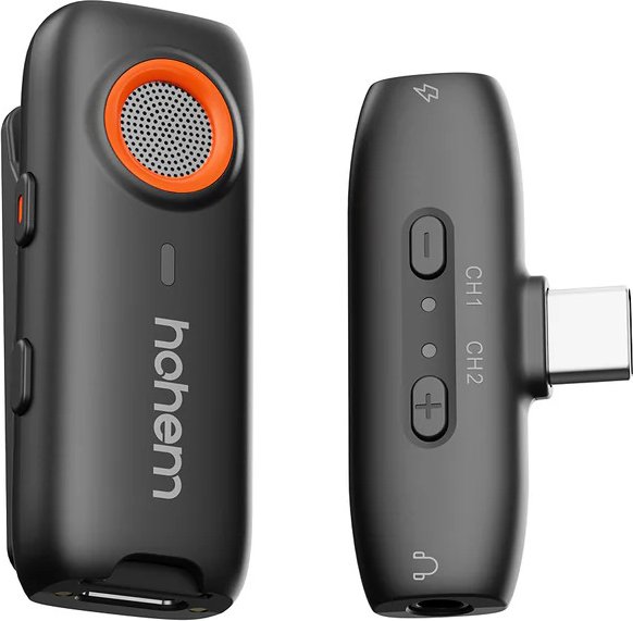 

Радиосистема Hohem MIC-01 USB Type-C (1TX+1RX, черный)