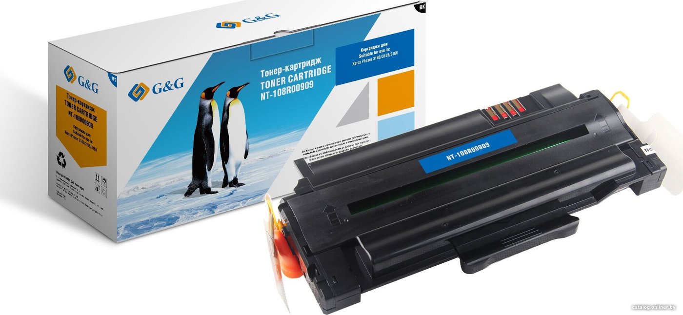 Картридж G&G NT-108R00909 (аналог Xerox 108R00909)