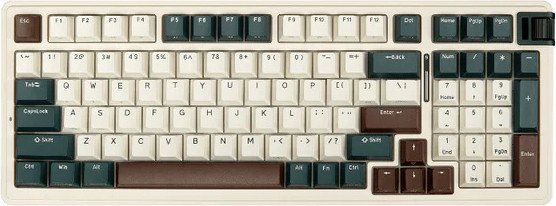 Клавиатура Kzzi K98 Oasis Green (KZZI Rainbow)