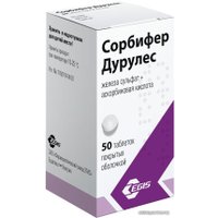 Комплекс Egis Сорбифер Дурулес, 320 мг/60 мг, 50 табл.