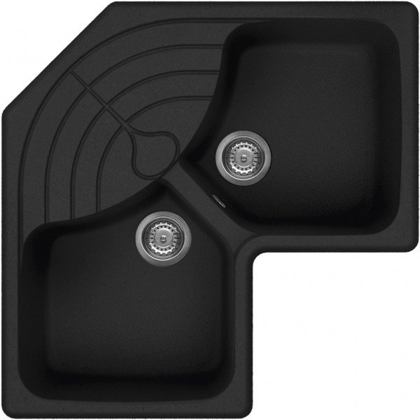 

Кухонная мойка Elleci Master Corner Nero G40