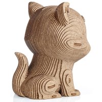 3Д-пазл Eco-Wood-Art Кошечка - копилка