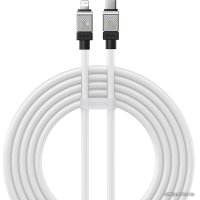 Кабель Baseus CoolPlay Series USB Type-C - Lightning (2 м, белый)