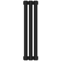 Стальной трубчатый радиатор Сунержа Эстет-11 500х135 3 секции (матовый черный)
