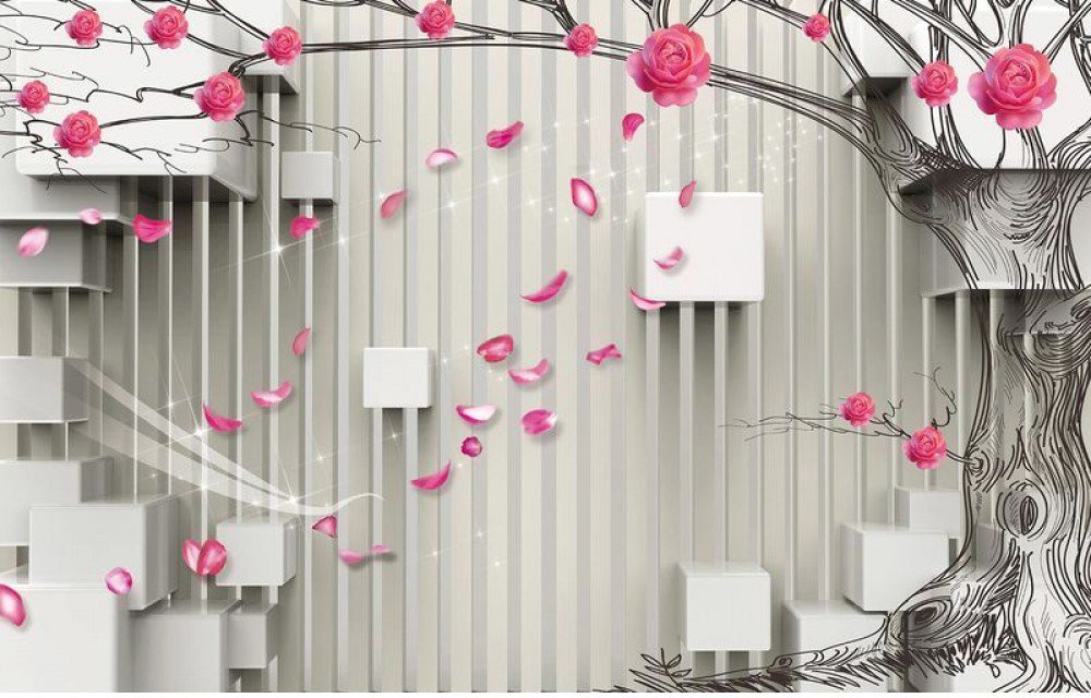 

Фотообои Citydecor Цветочная абстракция 5 3D 400x254