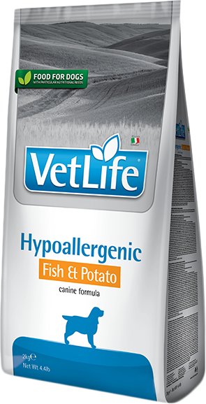 

Сухой корм для собак Farmina Vet Life Hypoallergenic Fish&Potato Dog (диетический с рыбой и картофелем) 12 кг