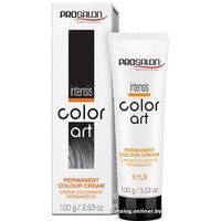 Крем-краска для волос Prosalon Professional Color art Permanent colour cream 1/0 (черный) 100 мл