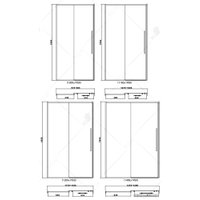 Стеклянная шторка для ванны RGW Stilvoll SV-12 32321214-11 (хром/прозраный)