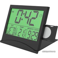 Настольные часы Ritmix CAT-042 (черный)