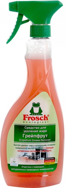 

Средство для кухни Frosch для удаления жира Грейпфрут 500 мл