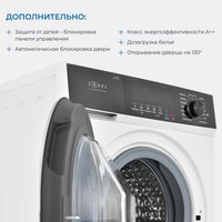 Стиральная машина ZUGEL ZWF10140I Inverter Steam