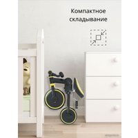 Беговел-велосипед Bubago Flint BG-F-3 (черный/желтый)