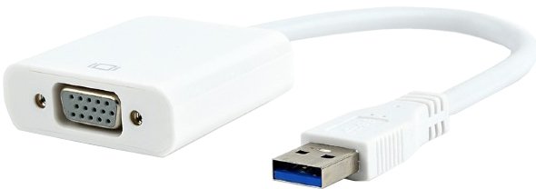 

Адаптер Cablexpert AB-U3M-VGAF-01-W
