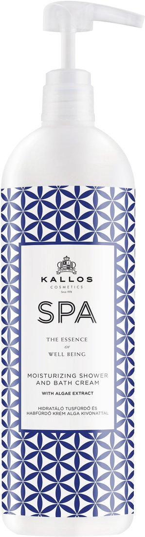 

Kallos Cosmetics Увлажняющий крем для душа и ванны для мягкости 1000 мл