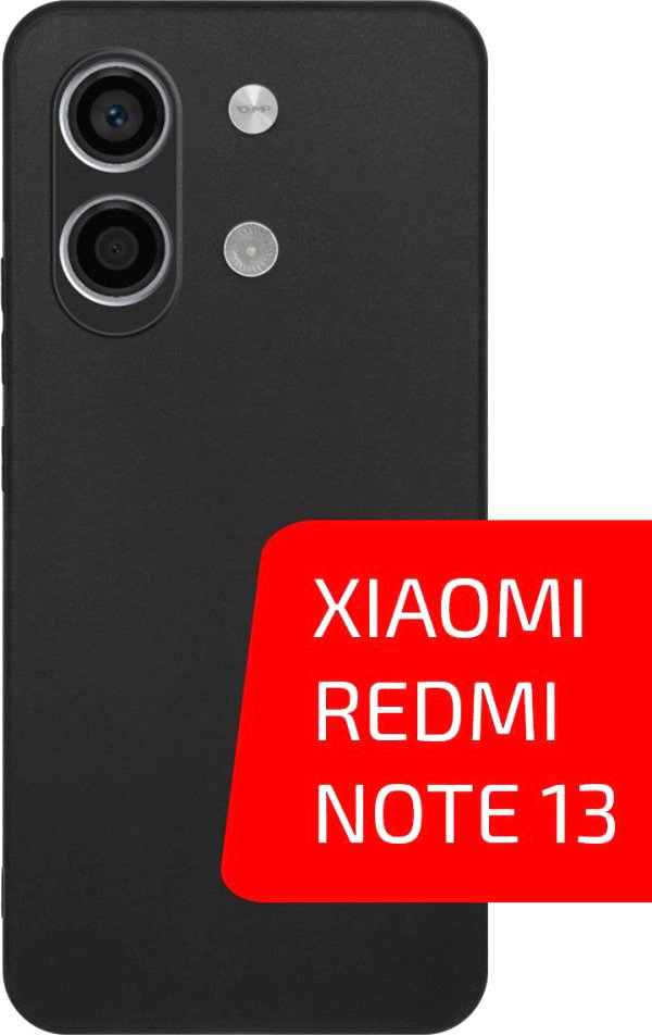 

Чехол для телефона Akami Matt TPU для Xiaomi Redmi Note 13 (черный)