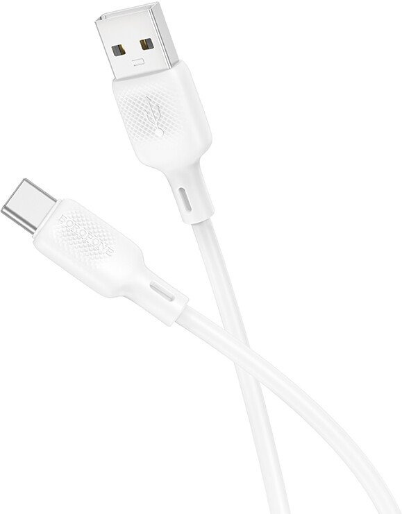 

Кабель Borofone BX113 USB Type-A - USB Type-C (1 м, белый)