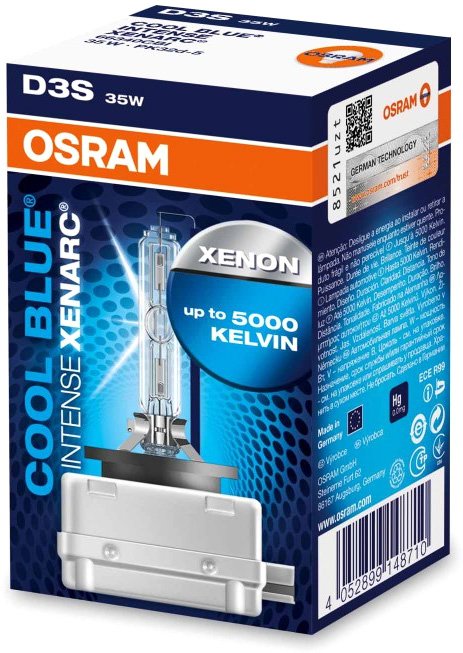 

Ксеноновая лампа Osram D3S Cool Blue Intense Xenarc 1шт [66340CBI]