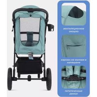 Коляска прогулочная «книга» MOWbaby Nimbus MB103 (мятный)