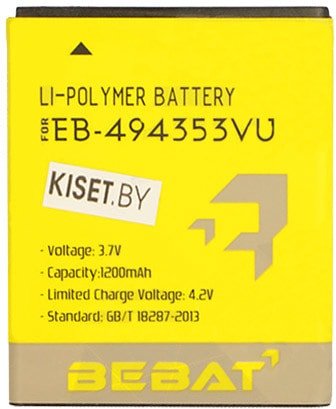 

Аккумулятор для телефона Bebat EB-494353VU