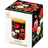 Емкость Elan Gallery Маки на черном 420661