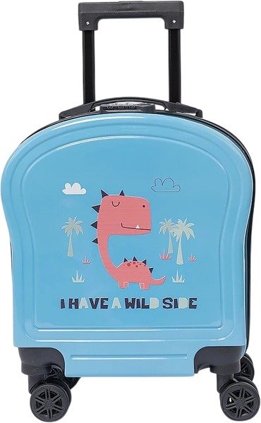 

Чемодан-спиннер Ecotope Динозавр 324-S-1-16-NAV (голубой)