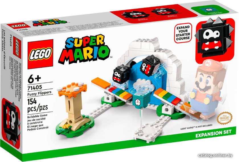 Конструктор LEGO Super Mario 71405 Шлепанцы Фаззи