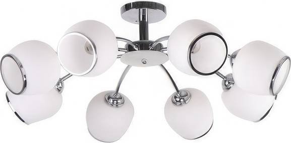 

Люстра средней высоты Escada Brunnera 418/8PL E27*60W Chrome