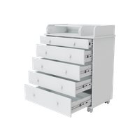 Детский комод Incanto Oskar V 800/5 PK-0004/0 (белый)
