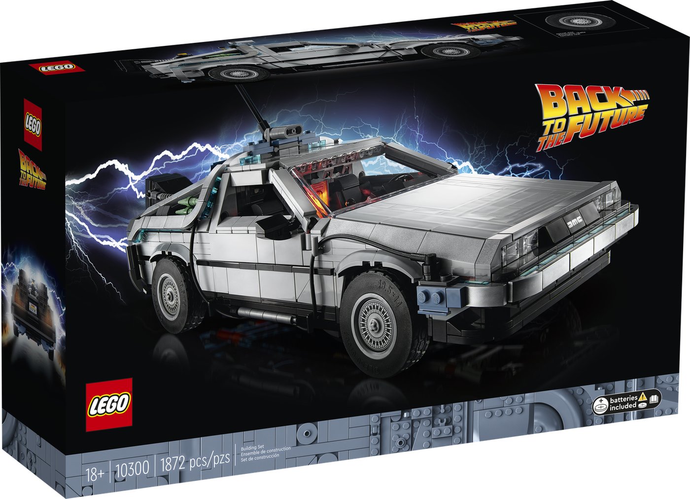 

Конструктор LEGO Creator Expert 10300 Back to the Future Time Machine